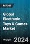 Global Electronic Toys & Games Market by Product (Electronic Building Blocks, Electronic Pets, Gaming Consoles), Type (Owned, Rented), Age Group, Distribution Channel, Usage - Forecast 2024-2030 - Product Image