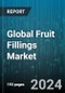 Global Fruit Fillings Market by Filling (Candied or Semi-candied Fruit Fillings, Fruit Fillings with Pieces, Fruit Fillings without Pieces), Fruit (Berries, Citrus Fruits, Tropical Fruits), Application - Forecast 2024-2030 - Product Image