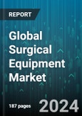 Global Surgical Equipment Market by Product (Electrosurgical Devices, Handheld Surgical Devices, Surgical Sutures & Staplers), Type (Disposable, Reusable), Application - Forecast 2024-2030- Product Image