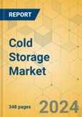 Cold Storage Market - Global Outlook & Forecast 2024-2029- Product Image