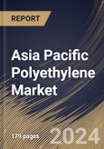 Asia Pacific Polyethylene Market Size, Share & Trends Analysis Report By Type (High-density Polyethylene (HDPE), Low-density Polyethylene (LDPE), and Linear Low-density Polyethylene (LLDPE)), By Application, By End-use, By Country and Growth Forecast, 2024 - 2031- Product Image