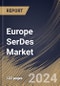 Europe SerDes Market Size, Share & Trends Analysis Report By Product (Stand-alone SerDes, and SerDes IP Core), By Application, By Channel Length (Short Reach, and Long Reach), By Country and Growth Forecast, 2024 - 2031 - Product Thumbnail Image