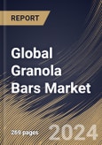 Global Granola Bars Market Size, Share & Trends Analysis Report By Product Type, By Distribution Channel (Supermarket & Hypermarket, Departmental Stores, Convenience Stores, Online Sales Channel, and Others) By Regional Outlook and Forecast, 2024 - 2031- Product Image