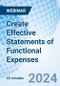 Create Effective Statements of Functional Expenses - Webinar (Recorded) - Product Image