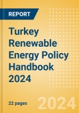 Turkey Renewable Energy Policy Handbook 2024- Product Image