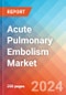 Acute Pulmonary Embolism - Market Insight, Epidemiology and Market Forecast - 2034 - Product Image