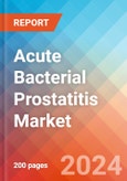 Acute Bacterial Prostatitis - Market Insight, Epidemiology and Market Forecast - 2034- Product Image