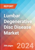 Lumbar Degenerative Disc Disease (DDD) - Market Insight, Epidemiology and Market Forecast - 2034- Product Image