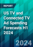 US TV and Connected TV Ad Spending Forecasts H1 2024: Politics Boosts Linear TV, Streaming Services Push Ad Tiers- Product Image