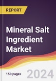 Mineral Salt Ingredient Market Report: Trends, Forecast and Competitive Analysis to 2030- Product Image