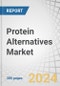 Protein Alternatives Market by Source (Plant Protein, Microbial Protein, Insect Protein), Application (Food & Beverages, Animal Feed, Pet Food), Form, Nature, Production Process (Qualitative), & Region - Forecast to 2029 - Product Thumbnail Image