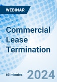 Commercial Lease Termination - Webinar (Recorded)- Product Image