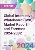 Global Interactive Whiteboard (IWB) Market Report and Forecast 2024-2032- Product Image