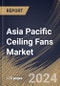 Asia Pacific Ceiling Fans Market Size, Share & Trends Analysis Report By Product (Standard, and Decorative), By Type (Indoor, and Outdoor), By Size, By Distribution Channel (Offline, and Online), By Application, By Country and Growth Forecast, 2024 - 2031 - Product Image