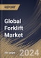Global Forklift Market Size, Share & Trends Analysis Report By Power Source, By Load Capacity, By Modality (Lead Acid and Li-ion), By End-use, By Class (Class 3, Class 4/5, Class 1, and Class 2), By Regional Outlook and Forecast, 2024 - 2031 - Product Image