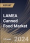 LAMEA Canned Food Market Size, Share & Trends Analysis Report By Type, By Distribution Channel (Hypermarkets & Supermarkets, Food Service, Convenience Stores, Online and Others), By Product, By Country and Growth Forecast, 2024 - 2031 - Product Image