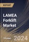 LAMEA Forklift Market Size, Share & Trends Analysis Report By Power Source, By Load Capacity, By Modality (Lead Acid and Li-ion), By End-use, By Class (Class 3, Class 4/5, Class 1, and Class 2), By Country and Growth Forecast, 2024 - 2031 - Product Thumbnail Image