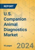 U.S. Companion Animal Diagnostics Market - Focused Insights 2024-2029- Product Image