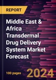 Middle East & Africa Transdermal Drug Delivery System Market Forecast to 2030 - Regional Analysis - by Type, Application, and Distribution Channel- Product Image