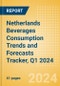 Netherlands Beverages Consumption Trends and Forecasts Tracker, Q1 2024 (Dairy and Soy Drinks, Alcoholic Drinks, Soft Drinks and Hot Drinks) - Product Image