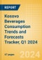 Kosovo Beverages Consumption Trends and Forecasts Tracker, Q1 2024 (Dairy and Soy Drinks, Alcoholic Drinks, Soft Drinks and Hot Drinks) - Product Image