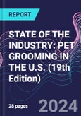 State of the Industry: Pet Grooming in the U.S. (19th edition)- Product Image
