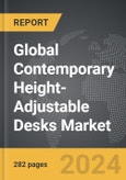 Contemporary Height-Adjustable Desks - Global Strategic Business Report- Product Image