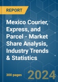 Mexico Courier, Express, and Parcel (CEP) - Market Share Analysis, Industry Trends & Statistics, Growth Forecasts (2024 - 2030)- Product Image