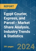 Egypt Courier, Express, and Parcel (CEP) - Market Share Analysis, Industry Trends & Statistics, Growth Forecasts (2024 - 2030)- Product Image