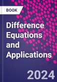 Difference Equations and Applications- Product Image