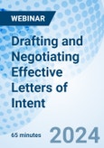 Drafting and Negotiating Effective Letters of Intent - Webinar (Recorded)- Product Image