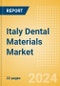 Italy Dental Materials Market Outlook to 2033 - Bonding Agent Kits, Dental Cement Kits and Dental Impression Materials - Product Thumbnail Image