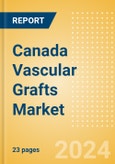 Canada Vascular Grafts Market Outlook to 2033 - Aortic Vascular Grafts and Peripheral Vascular Grafts- Product Image