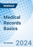 Medical Records Basics - Webinar (Recorded)- Product Image