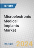 Microelectronic Medical Implants: Products, Technologies & Opportunities 2024-2029- Product Image