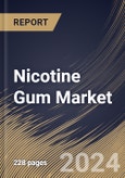 Nicotine Gum Market Size, Share & Trends Analysis Report By Type (2 mg and 4 mg), By Distribution Channel (Pharmacies, Supermarkets & Hypermarkets, and Online Stores. By Regional Outlook and Forecast, 2024 - 2031- Product Image