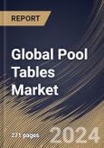 Global Pool Tables Market Size, Share & Trends Analysis Report By Type (American Pool Table and British Pool Table), By Material, By Distribution Channel, By End-Use (Professional, Commercial, and Residential), By Regional Outlook and Forecast, 2024 - 2031- Product Image