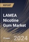 LAMEA Nicotine Gum Market Size, Share & Trends Analysis Report By Type (2 mg and 4 mg), By Distribution Channel (Pharmacies, Supermarkets & Hypermarkets, and Online Stores. By Country and Growth Forecast, 2024 - 2031 - Product Thumbnail Image