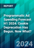 Programmatic Ad Spending Forecast H1 2024: Cookie Deprecation Has Begun. Now What?- Product Image