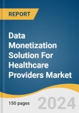 Data Monetization Solution For Healthcare Providers Market Size, Share & Trends Analysis Report By Type (Software, Services), By Region (North America, Europe, Asia Pacific, Latin America, MEA), And Segment Forecasts, 2024 - 2030- Product Image