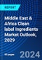 Middle East & Africa Clean label Ingredients Market Outlook, 2029 - Product Image