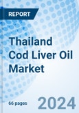 Thailand Cod Liver Oil Market 2024-2030 Industry, Size, Trends, Revenue, Companies, Forecast, Analysis, Growth, Share & Value: Market Forecast by Type, by Distribution Channel, by Application and Competitive Landscape- Product Image