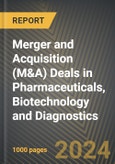 Merger and Acquisition (M&A) Deals in Pharmaceuticals, Biotechnology and Diagnostics 2020-2024- Product Image