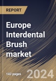 Europe Interdental Brush market Size, Share & Trends Analysis Report By Handle (Wire Handles, and Plastic Handles), By Distribution Channel, By Type (Reusable, and Disposable), By Bristle (Nylon, and Plastic), By Country and Growth Forecast, 2024 - 2031- Product Image