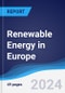 Renewable Energy in Europe - Product Thumbnail Image