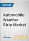 Automobile Weather Strip Market By Material Type: Global Opportunity Analysis and Industry Forecast, 2024-2033 - Product Image