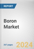 Boron Market By End Use Industry: Global Opportunity Analysis and Industry Forecast, 2024-2033- Product Image