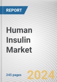 Human Insulin Market By Product Type, By Indication: Global Opportunity Analysis and Industry Forecast, 2024-2033- Product Image