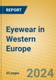 Eyewear in Western Europe- Product Image