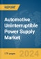 Automotive Uninterruptible Power Supply (UPS) (in Vehicle UPS) Market Report 2024 - Product Image